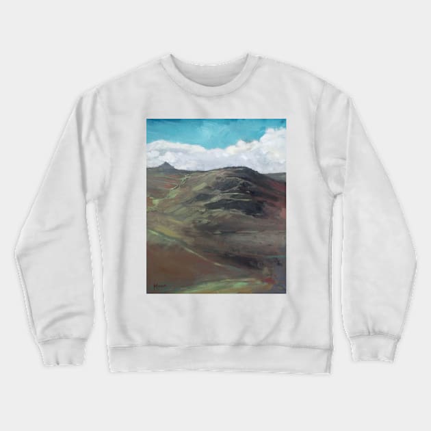 Dartmoor Peaks Crewneck Sweatshirt by Kavatar